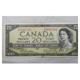Canada 1954 $20 Banknote BC-41b