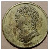 Canada LC-60-12 Bust and Harp 1820 Token Br1012