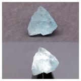 8.68ct 15x13mm Rough Natural Blue Aquamarine - Unh