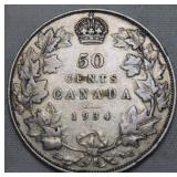 Canada 50 Cents 1934
