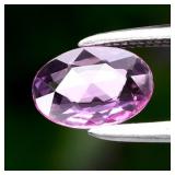 0.48ct 7x5mm VS Oval Rose-Cut Natural Pink Sapphir