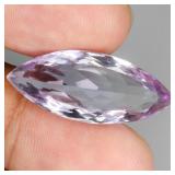 Marquise Cut Natural Unheated Top Pink Amethyst Bo