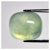 11.23ct 13x11.2mm Cushion Cabochon Natural Green P