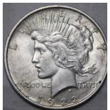 USA Peace Dollar 1922-D