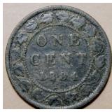 Canada Large Cent 1884