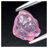 0.76ct 6.7x5.7mm Rough Natural Pink Sapphire - Unh