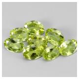 Oval Cut Natural Unheated Top Rich Green Peridot 8