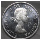 Canada Silver Dollar 1961 PL