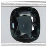 Antique Cut Natural Greenish Blue Spinel Unheated