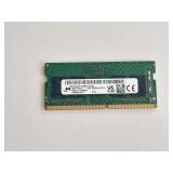 MICRON 8GB DDR4 PC4-3200AA Laptop 1Rx16