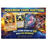 Pokemon and Comic Book Auction
