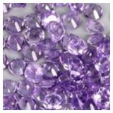 Round Natural Unheated Top Rich Purple Amethyst 3.