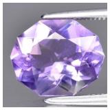 2.44ct VS Custom Cut Natural Purple Amethyst - Unh