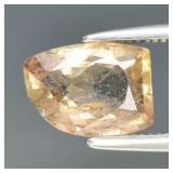 1.50ct 7.5x5.5mm Fancy Yellow Sapphire - Madagasca