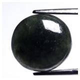 5.08ct Semi Round Cabochon Natural Green Jade - Un