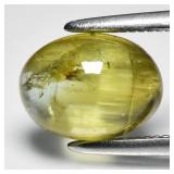 1.32ct 8x6mm Oval Cabochon Natural Green Tourmalin