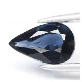 0.53ct 6.7x4.2mm VS Pear Natural Blue Spinel - Tan