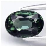 0.57ct 5.8x4mm VVS Oval Natural Green Tourmaline -