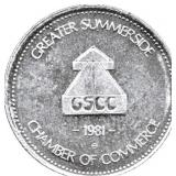 1981 Greater Summerside P.E.I Potato Trade Dollar