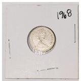 Silver 1968 Canada 10ï¿½ Coin