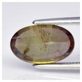 1.30ct 9.8x6mm Oval Natural Pink Green Tourmaline