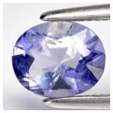 0.61ct 6.2x5mm Oval Natural Bluish Violet Iolite -