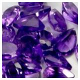 Pear Natural Top Rich Purple Amethyst Uruguay 6.62