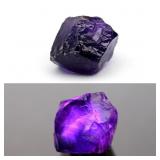 10.90ct 12x11.9mm Rough Natural Purple Amethyst -