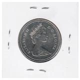 Canadian 1985 50ï¿½ Coin