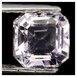 Octagon Cut Natural Unheated Pink Kunzite Afghanis