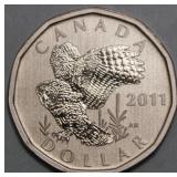 Canada $1 2011 Great Gray Owl