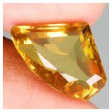 Fancy Cut Natural Unheated Topb Yellow Citrine Bra