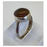 Auralite 23 In Sterling Silver Ring, Size 7