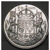 Canada 50 Cents 1944 Far 4