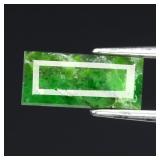 1.80ct 10.7x4.8mm Baguette Natural Green Tsavorite
