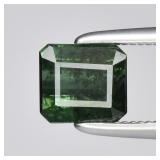 0.98ct 5.5x5mm Octagon Natural Green Tourmaline -