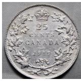 Canada 25 Cent 1919