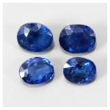 Oval Natural Heated Royal Blue Sapphire Madagascar