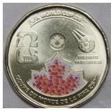 Canada $1 2026 FIFA World Cup Colored
