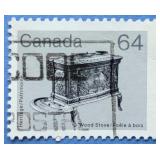 1983 Canada 'Heritage-Wood stove' 64c stamp