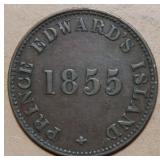 Canada PE-6A1 Fisheries & Agriculture 1855 Cent Br