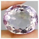 Oval Cut Natural Bi Color Purple Yellow Ametrine V