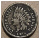 USA Indian Head 1859 Cent