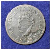 1816 Lower Canada Illustrious Wellington 1/2 Penny