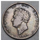 Great Britain George IV 1826 Shilling
