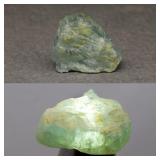21.86ct 22.7x18.8mm Rough Natural Bluish Green Ber
