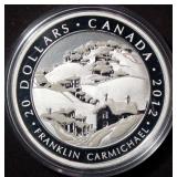 Canada $20 2012 Houses Cobalt Franklin Carmichael