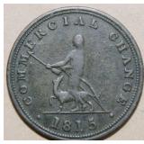 Canada UC-12 Commercial Change 1815 1/2 Penny Toke