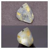 16.36ct 15x14mm Rough Natural Green Blue Sapphire