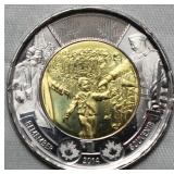 Canada $2 2014 100tth Anniversary of WWI Wait for